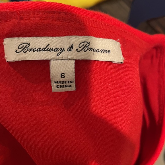 SZ 6 midi dress with pockets and Peter Pan collar. - Picture 2 of 4